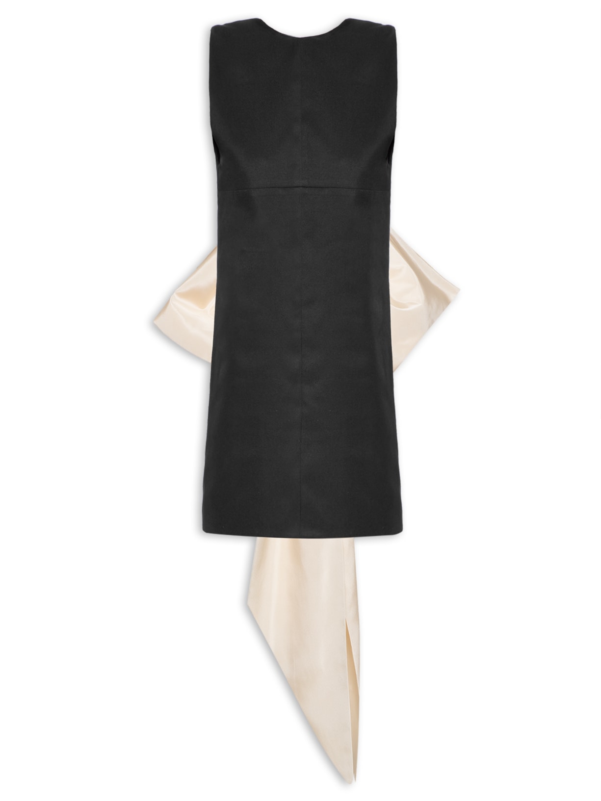 Vestido Regata Maxi Laço - Preto