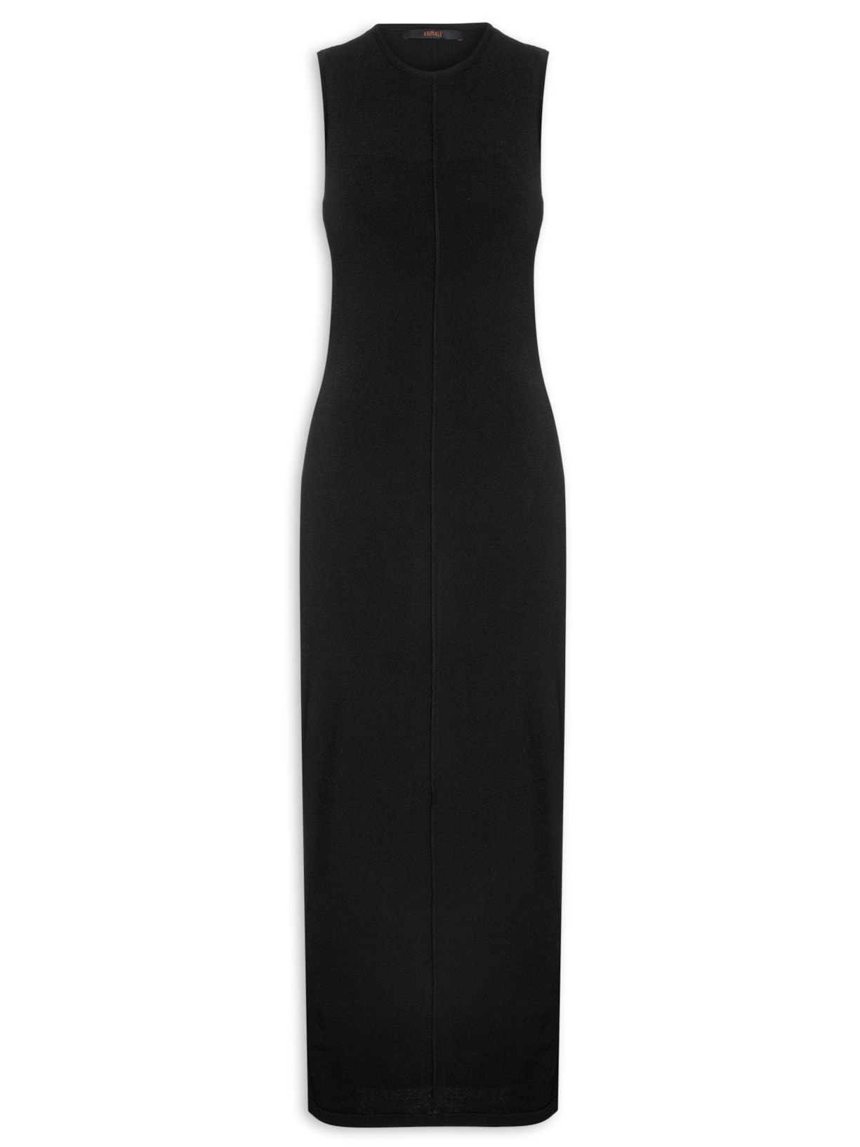 Vestido Regata Tricot - Preto