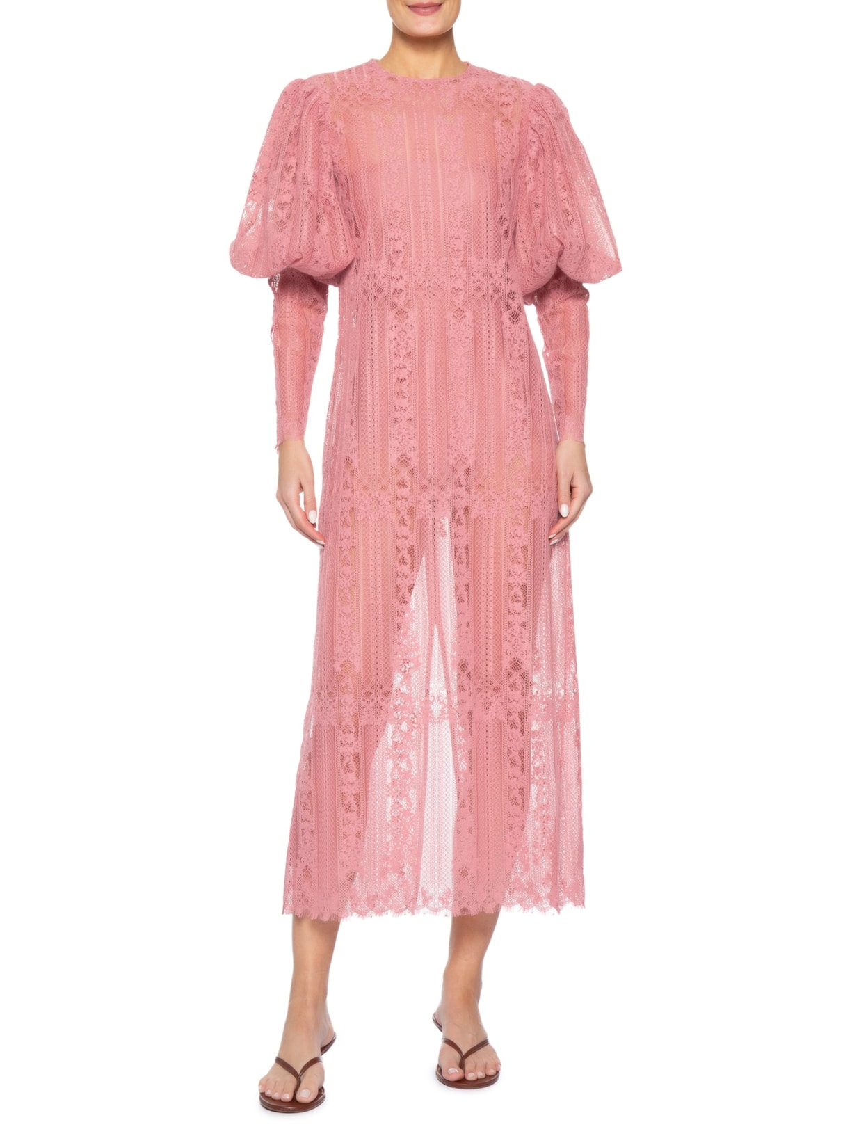 Vestido Renda Bibelot Bold – Rosa Paula Raia