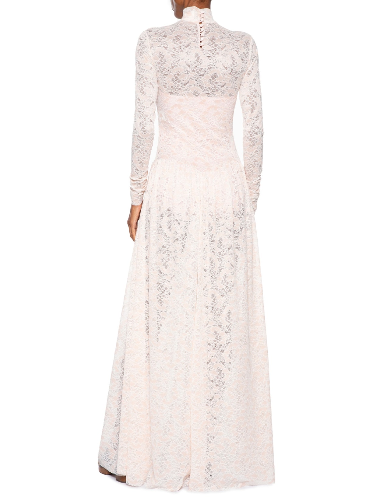 Vestido Renda Chanti Rosa Paula Raia