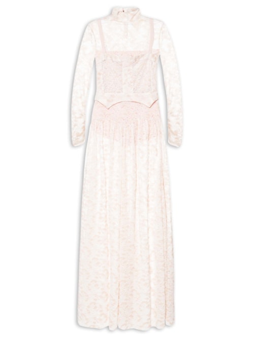 Vestido Renda Chanti - Rosa