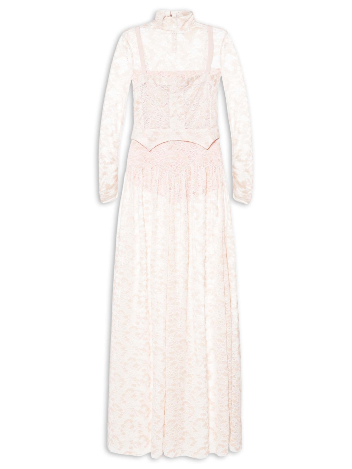 Vestido Renda Chanti - Rosa