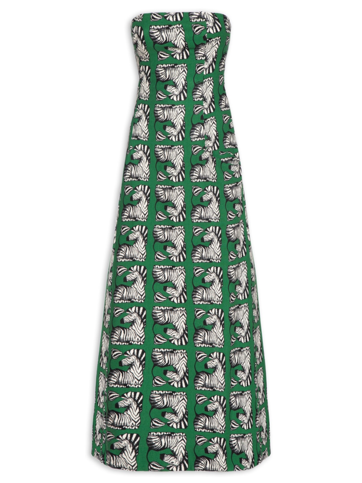 Vestido Reto Zebrina - Verde