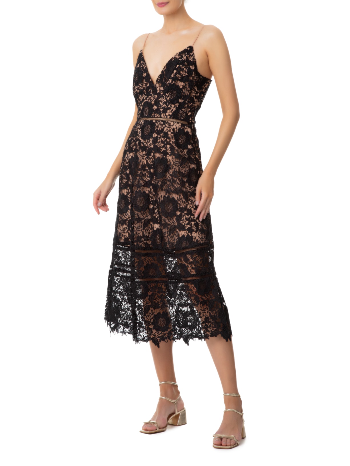 Vestido Riana Preto Le Lis