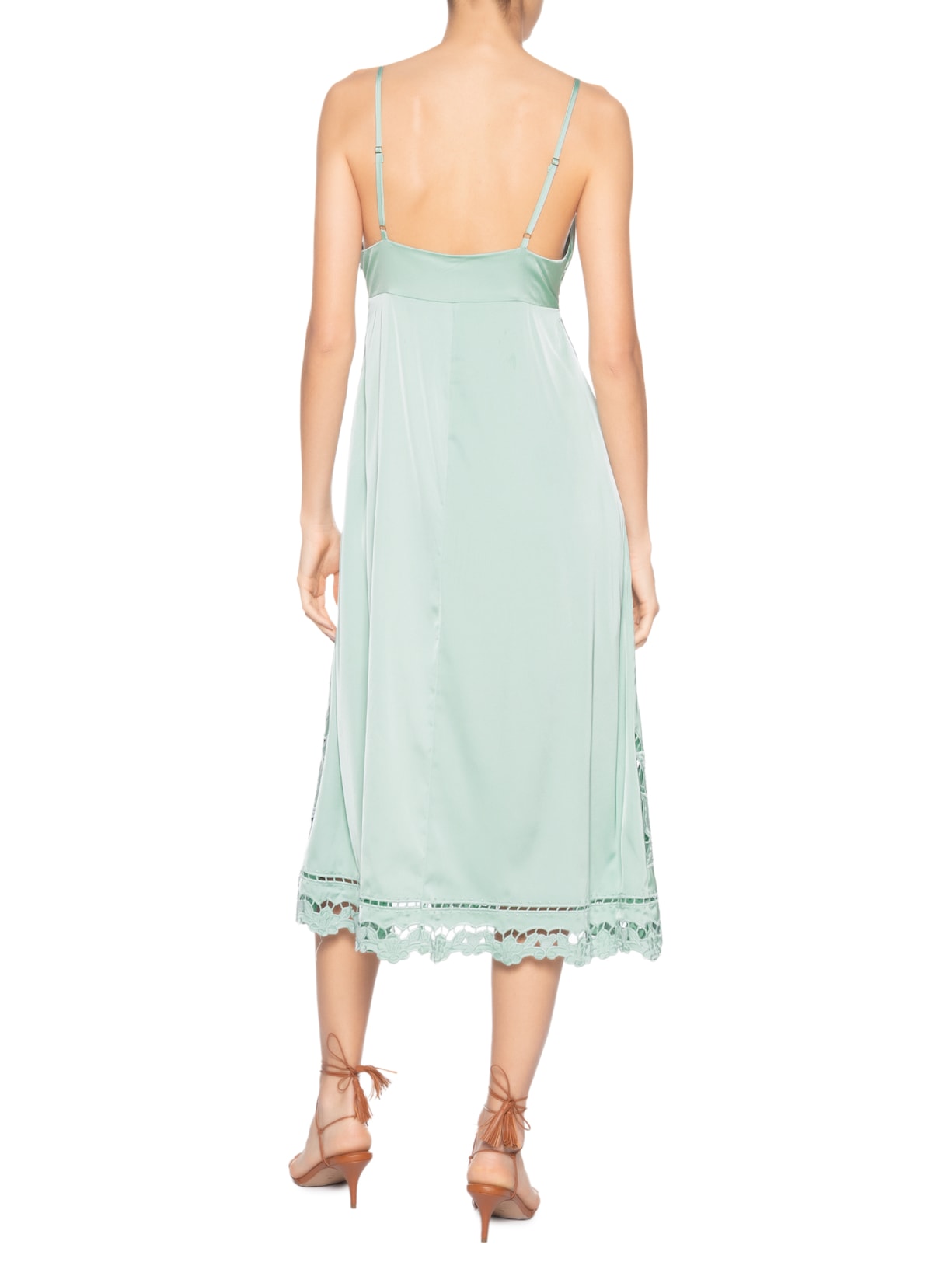 Vestido Richelieu Florie Azul Farm