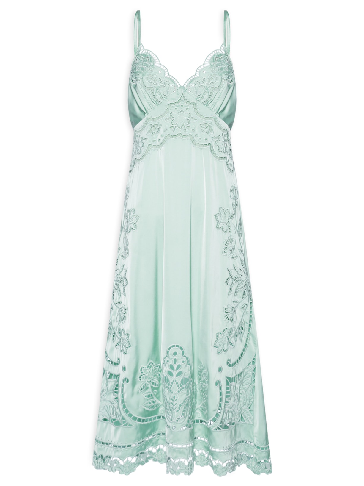 Vestido Richelieu Florie Azul Farm