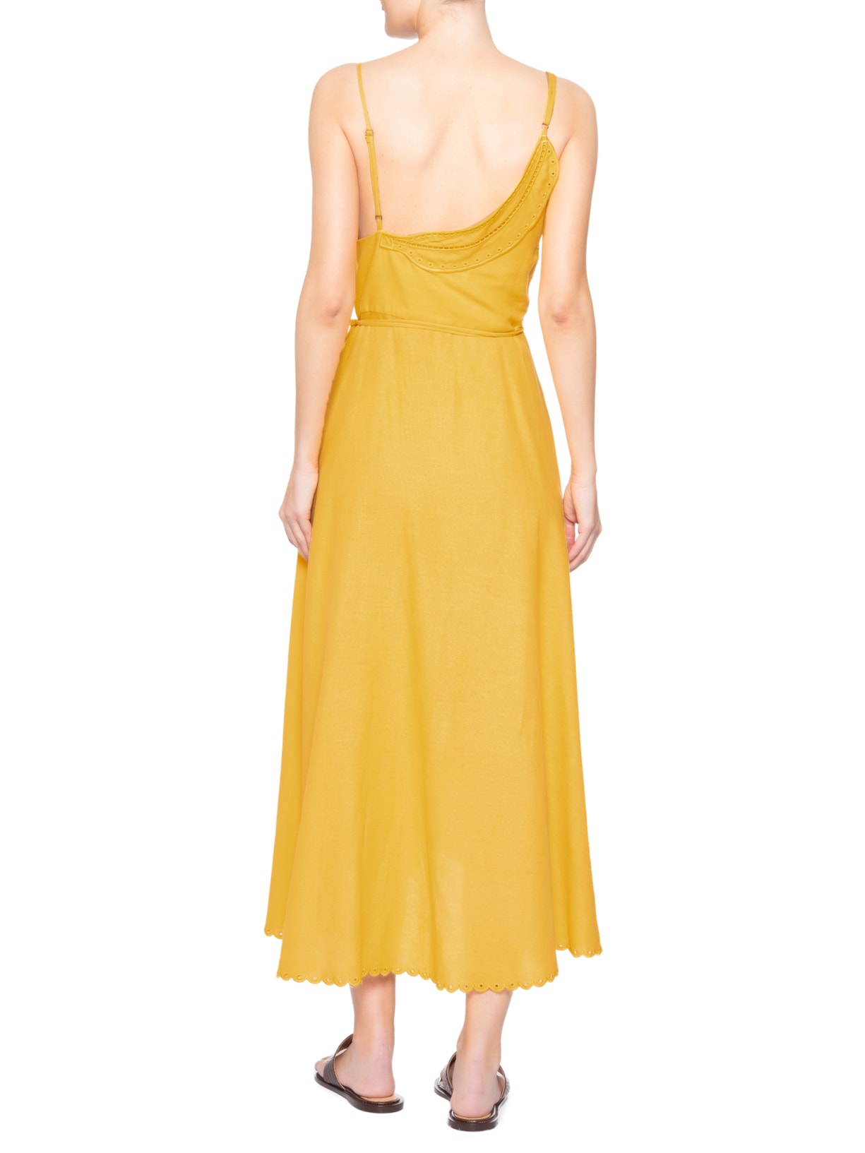 Vestido Richilieu Banana Amarelo Farm