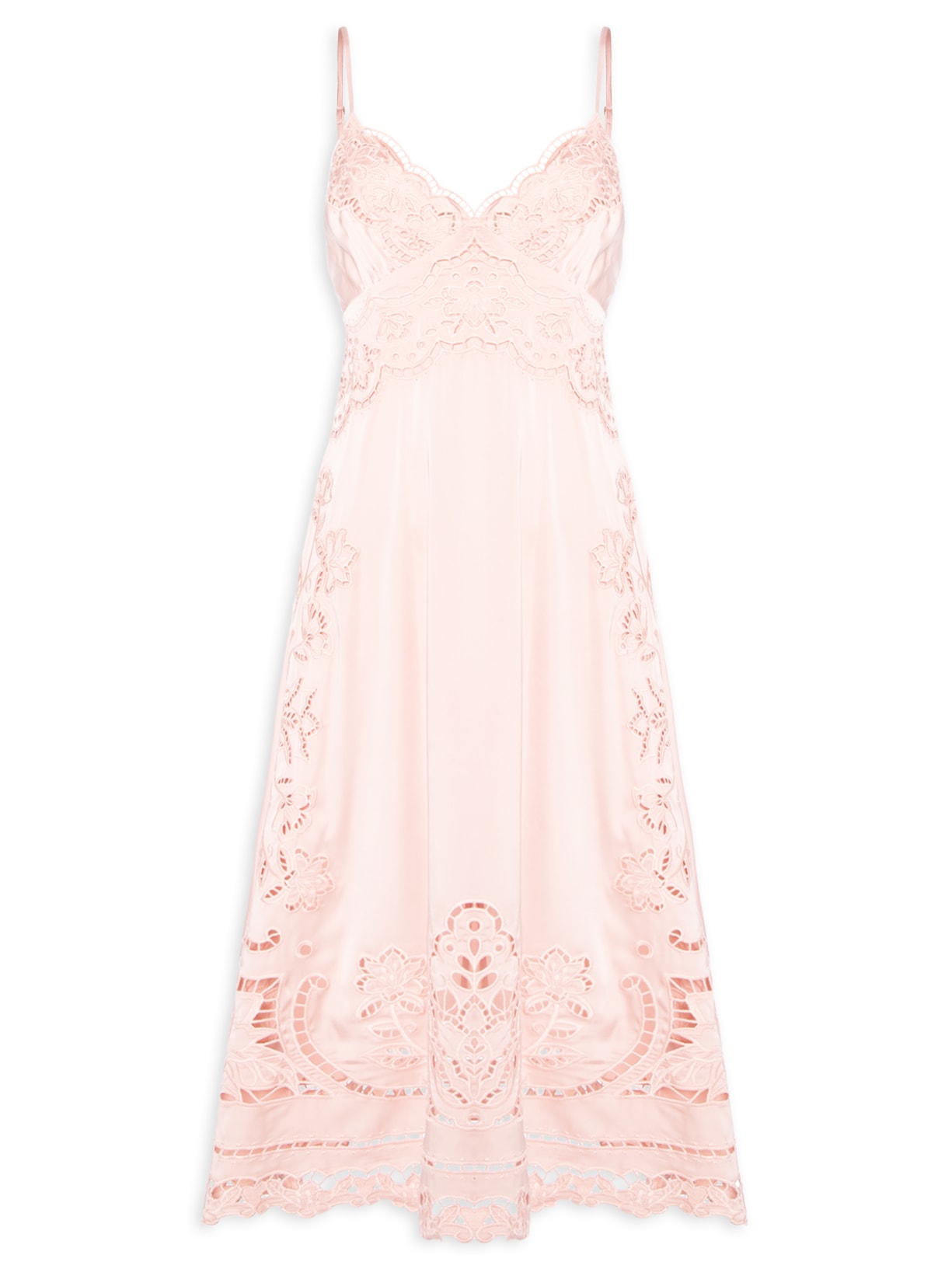 Vestido Richilieu Florie - Rosa