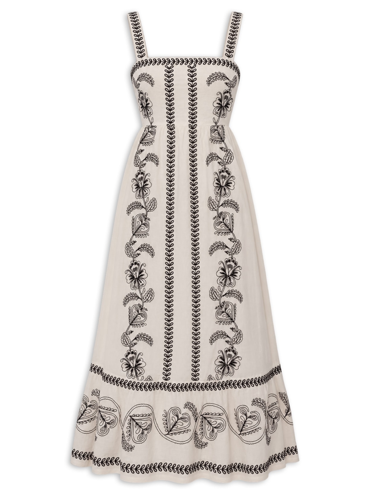 Vestido Rita Alças Branco Le Lis