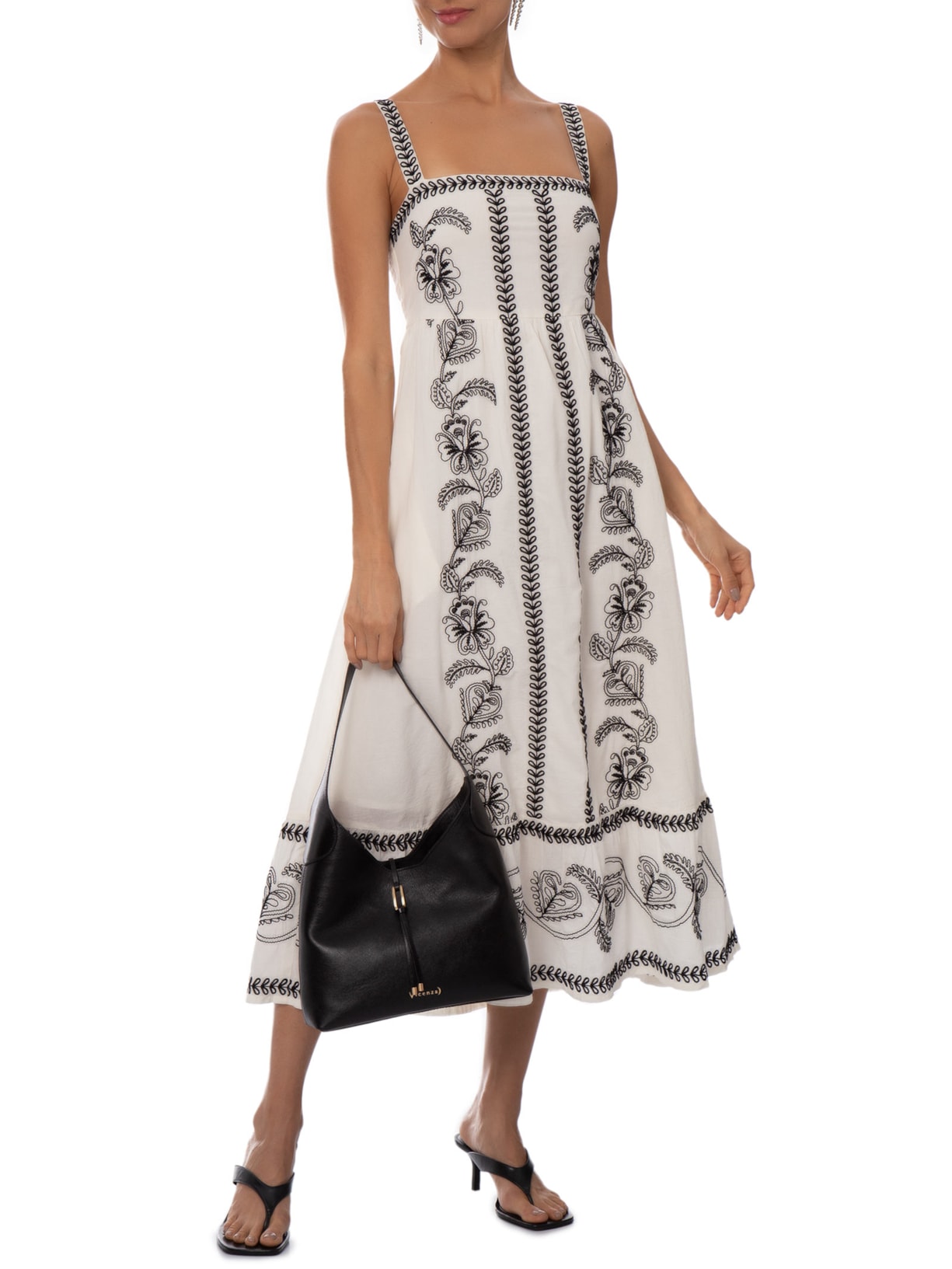 Vestido Rita Alças Branco Le Lis