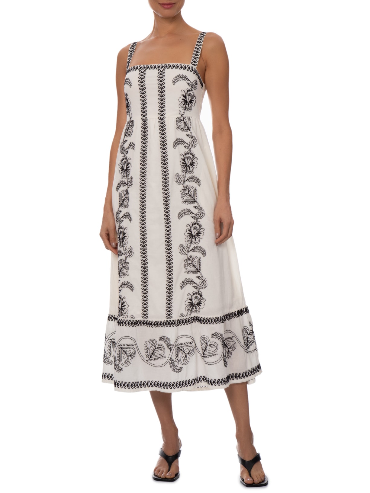 Vestido Rita Alças Branco Le Lis