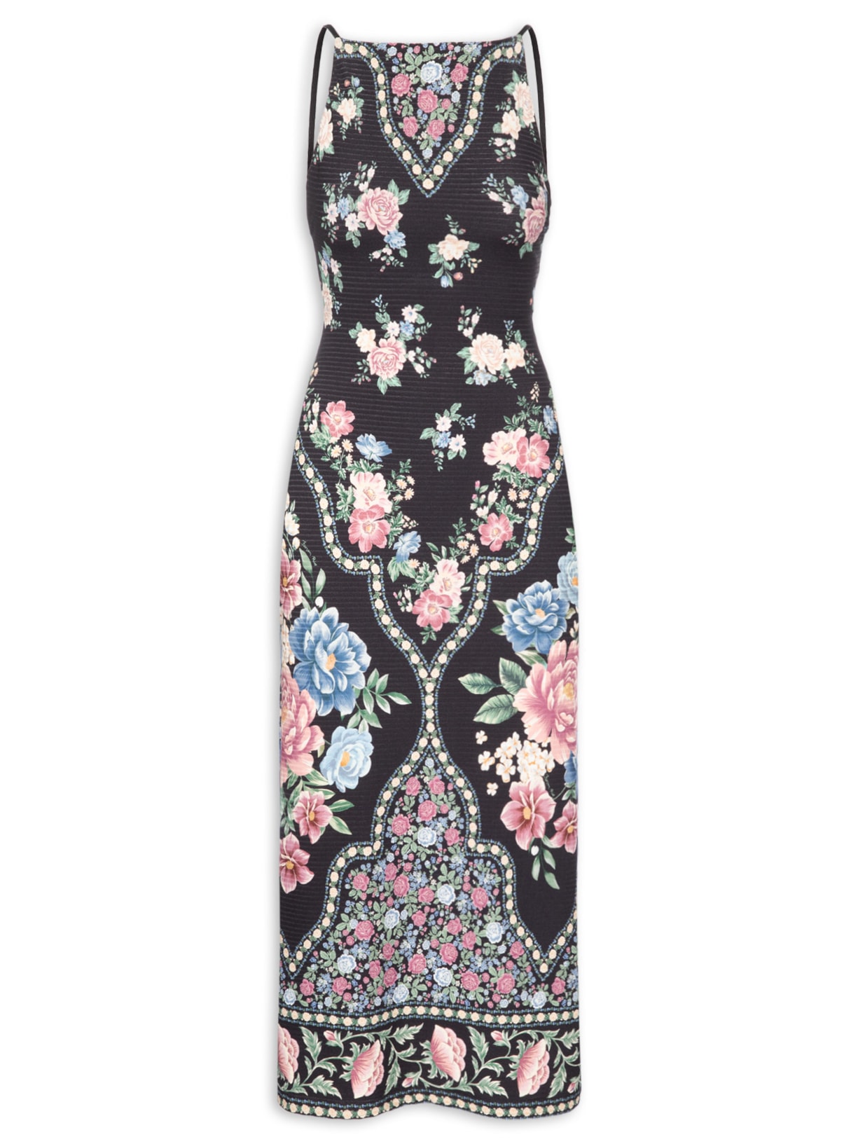 Vestido Romance Preto Farm