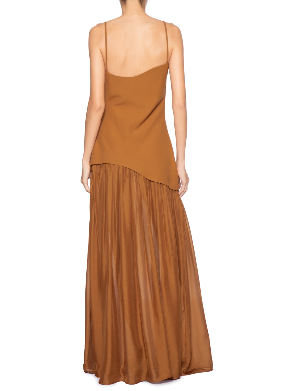 Vestido Roriz Marrom Aluf