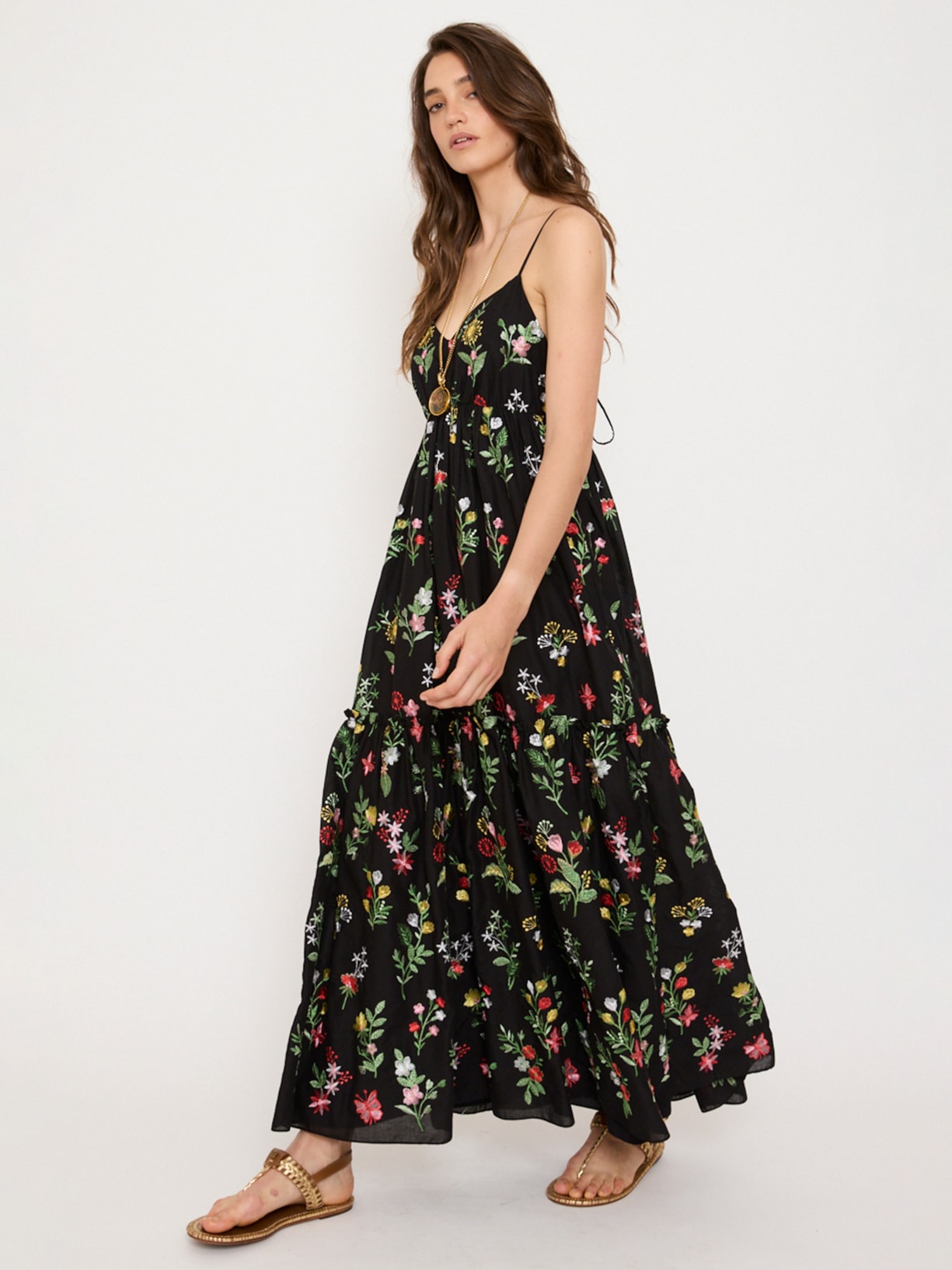Vestido Rosewood V27 Preto Mixed