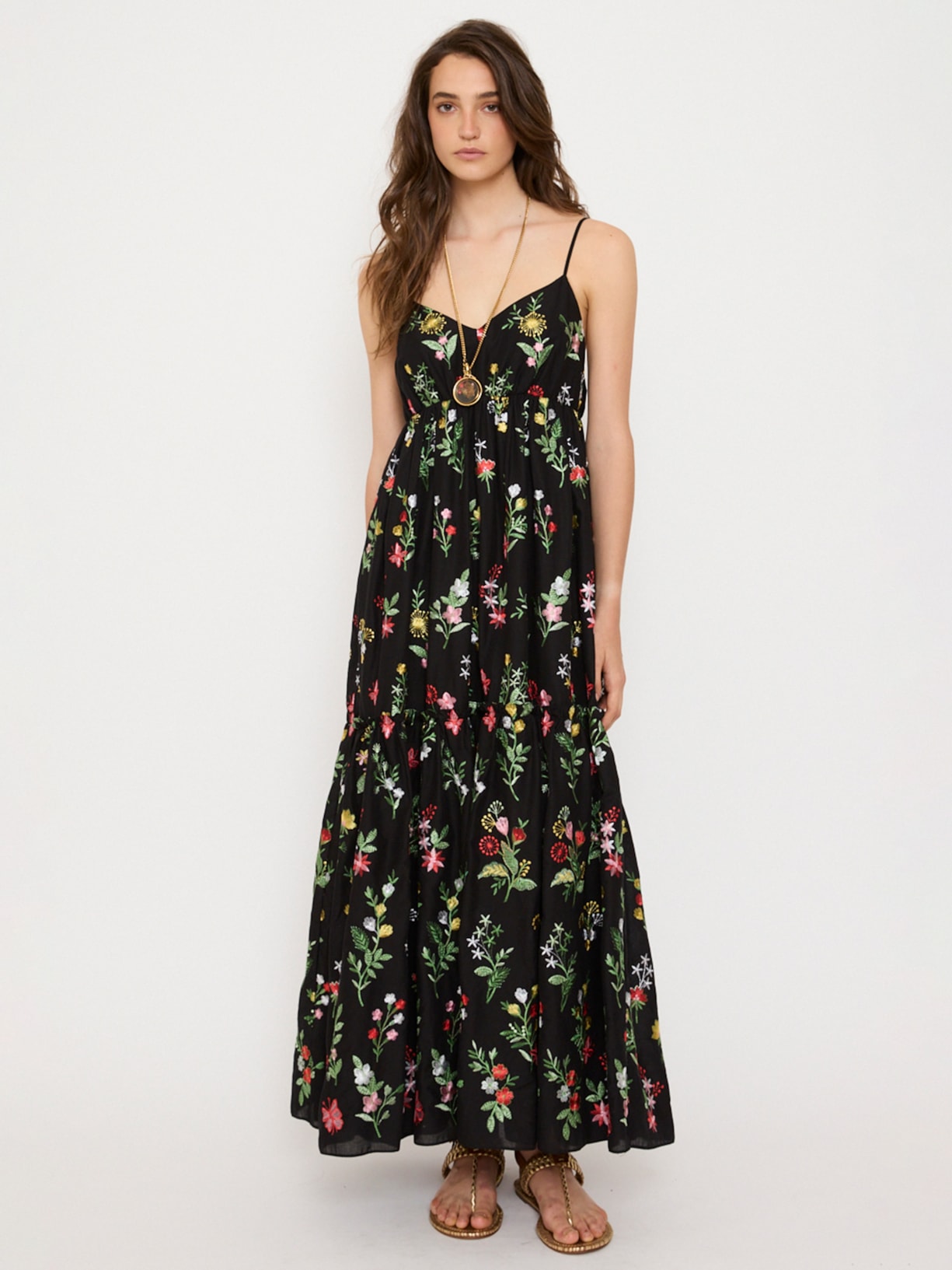 Vestido Rosewood V27 Preto Mixed