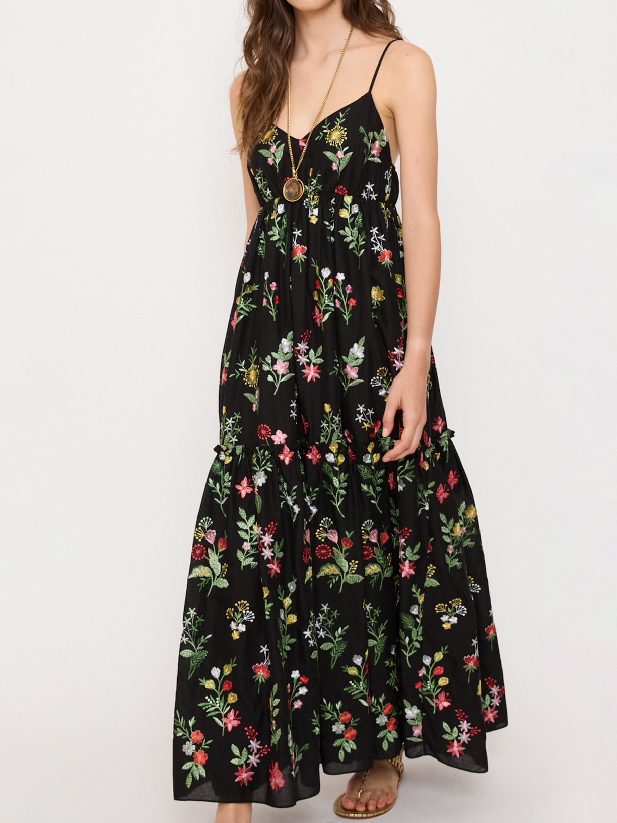 Vestido Rosewood V27 Preto Mixed