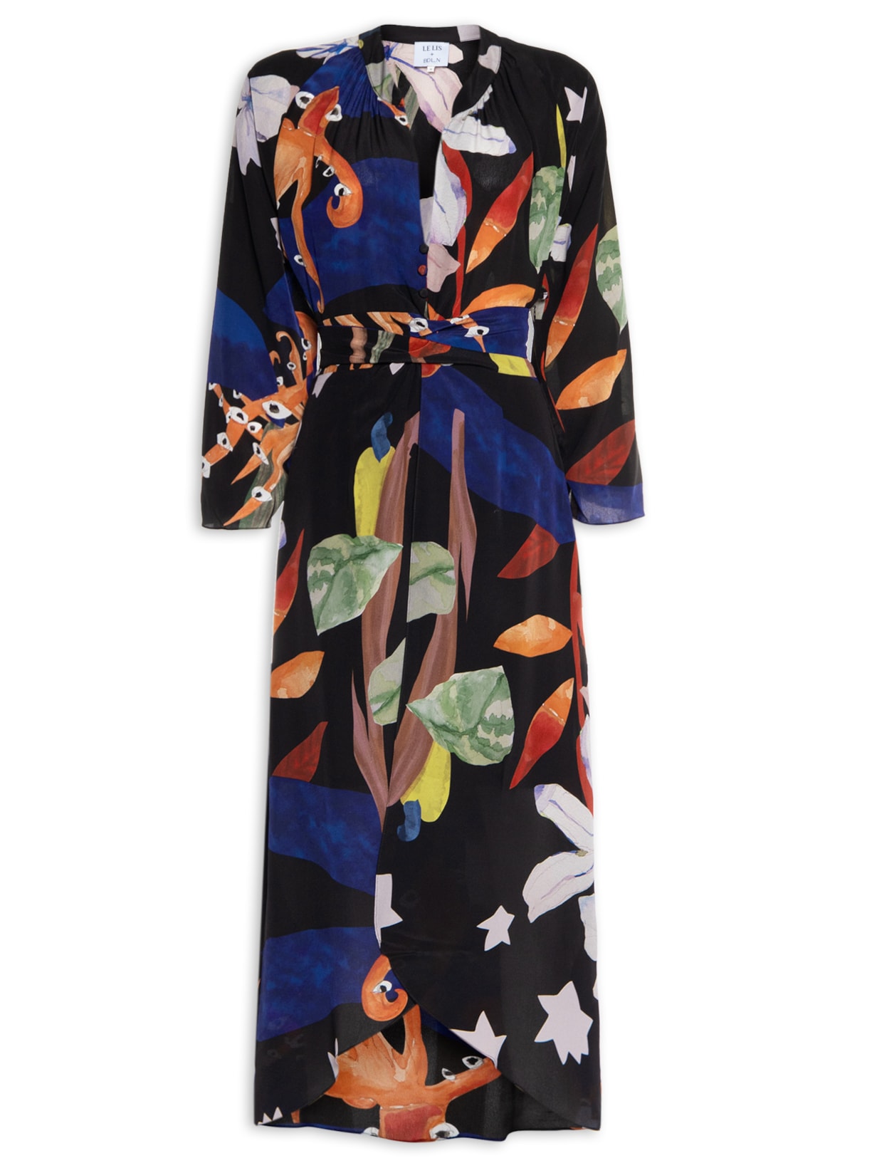 Vestido Rute + Betina De Luca - Azul