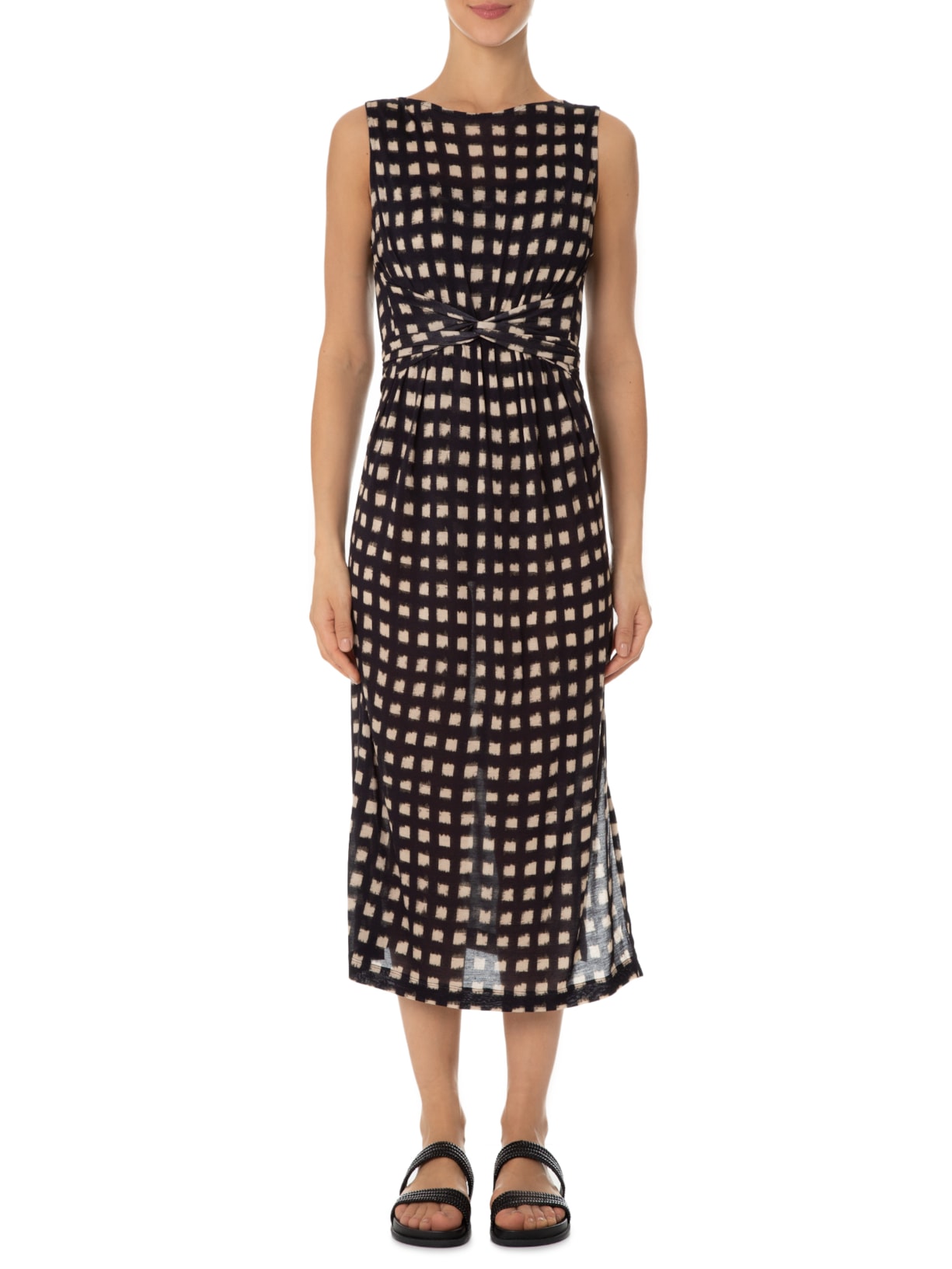 Vestido Saída Com Faixa Preto Lenny Niemeyer