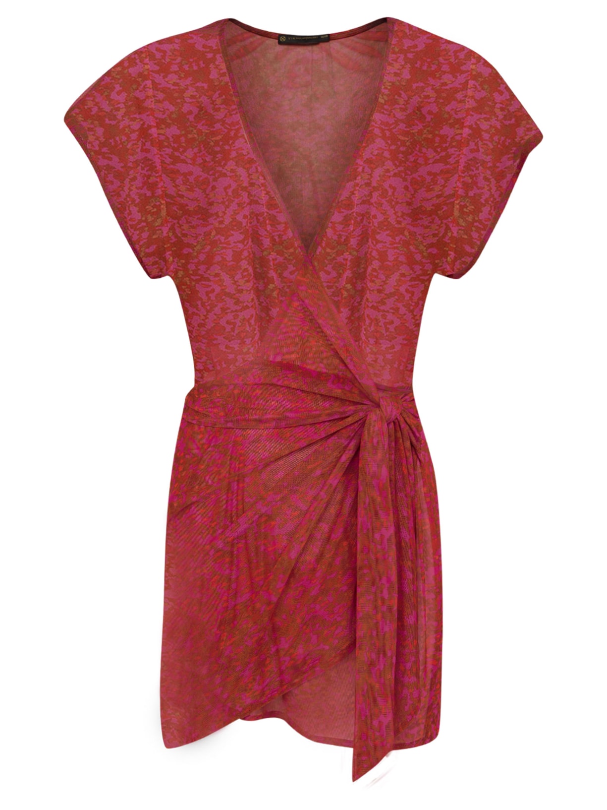 Vestido Saída Curta Emily - Vermelho