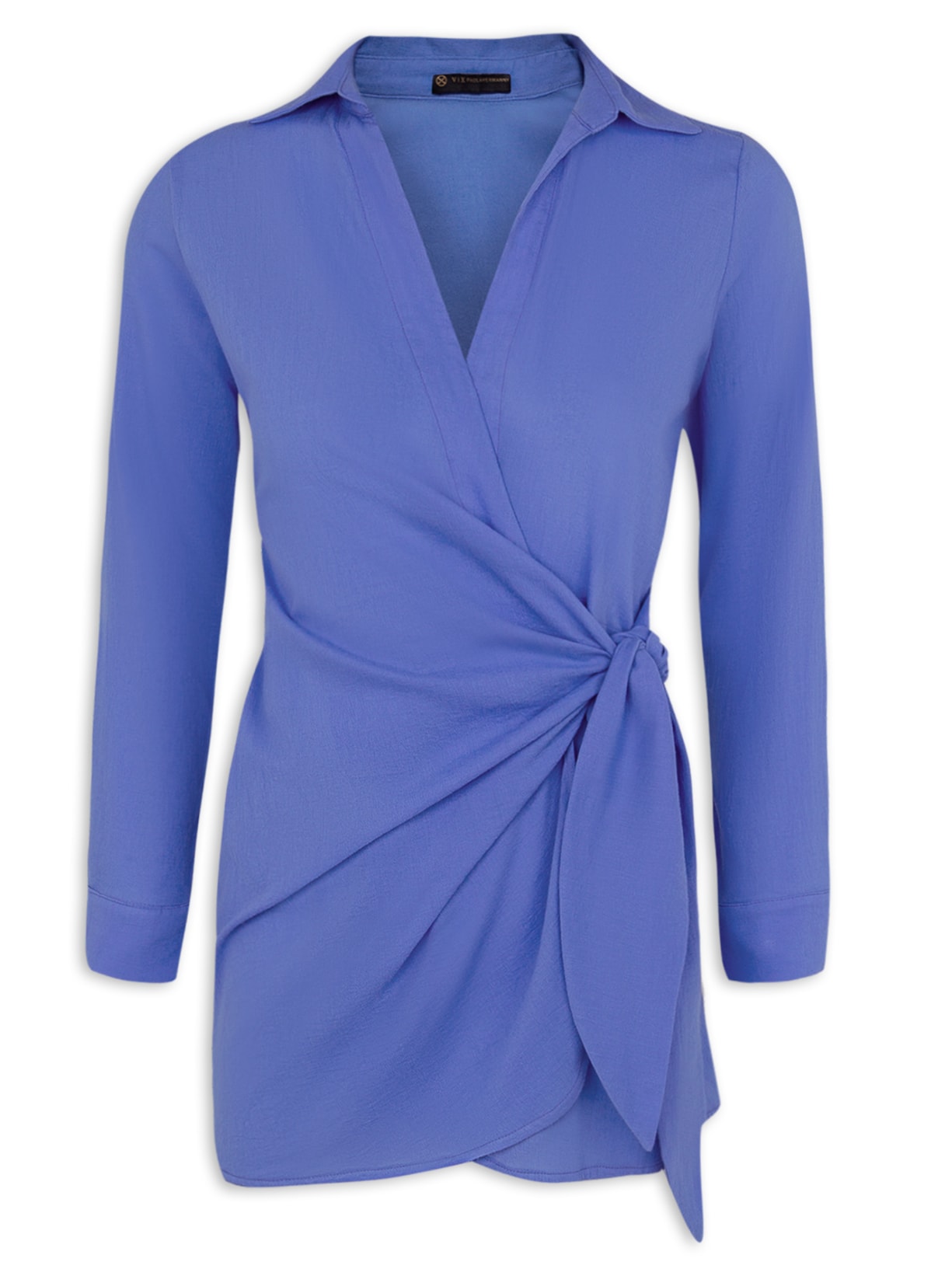 Vestido Saída Curta Lia - Azul