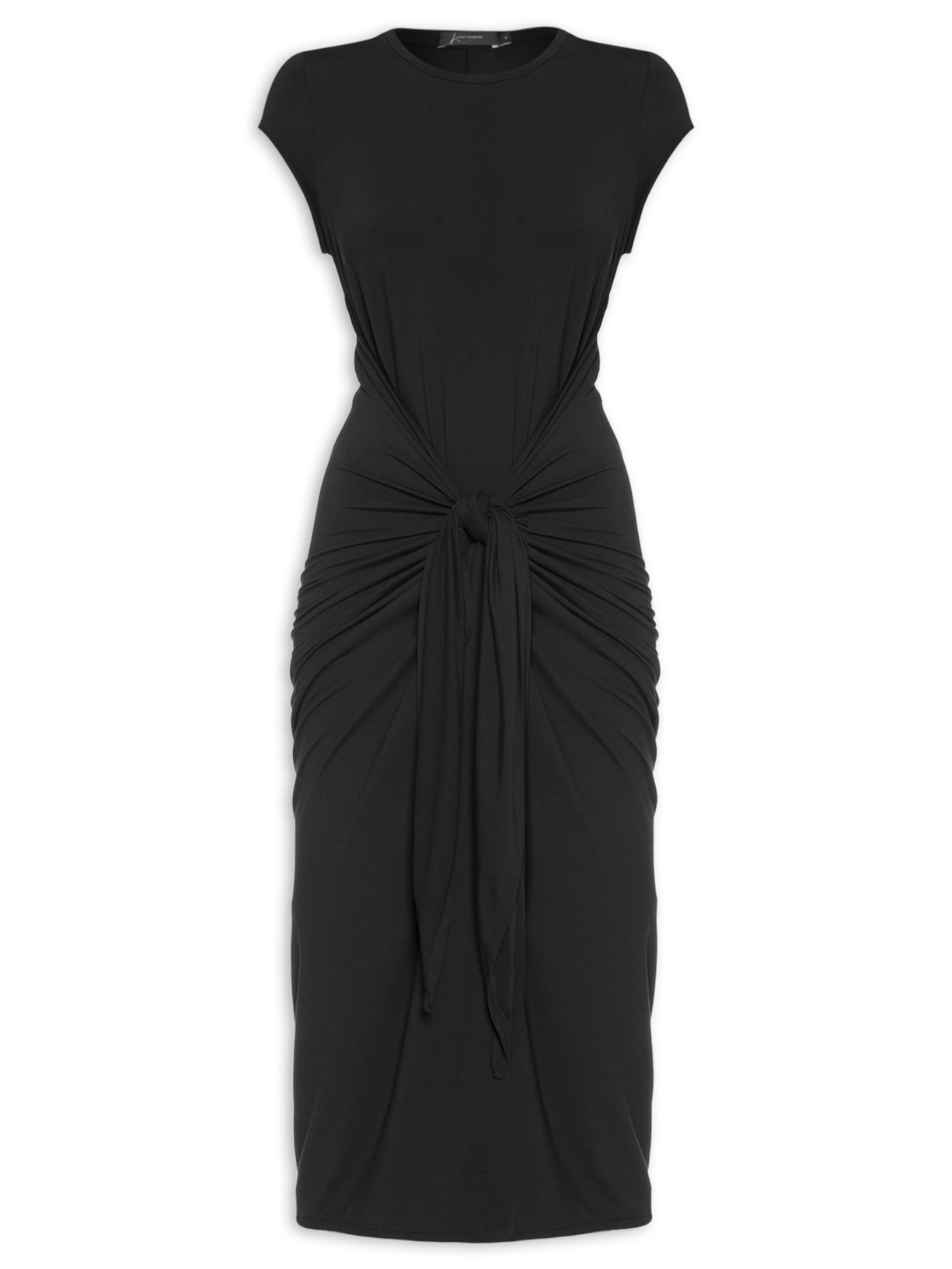 Vestido Saída Pareô Modal - Preto