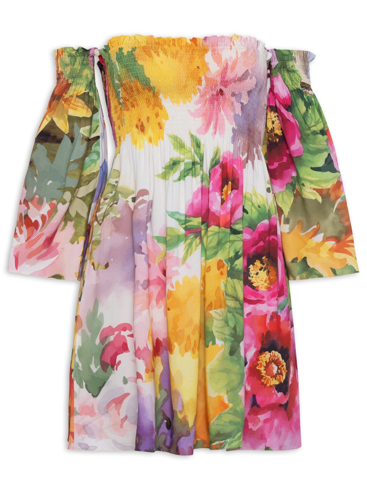 Vestido Samira - Amarelo