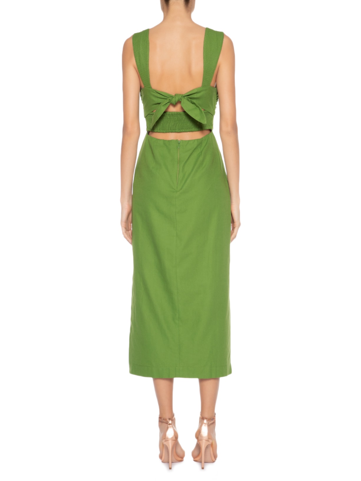 Vestido Samira Verde Oasis