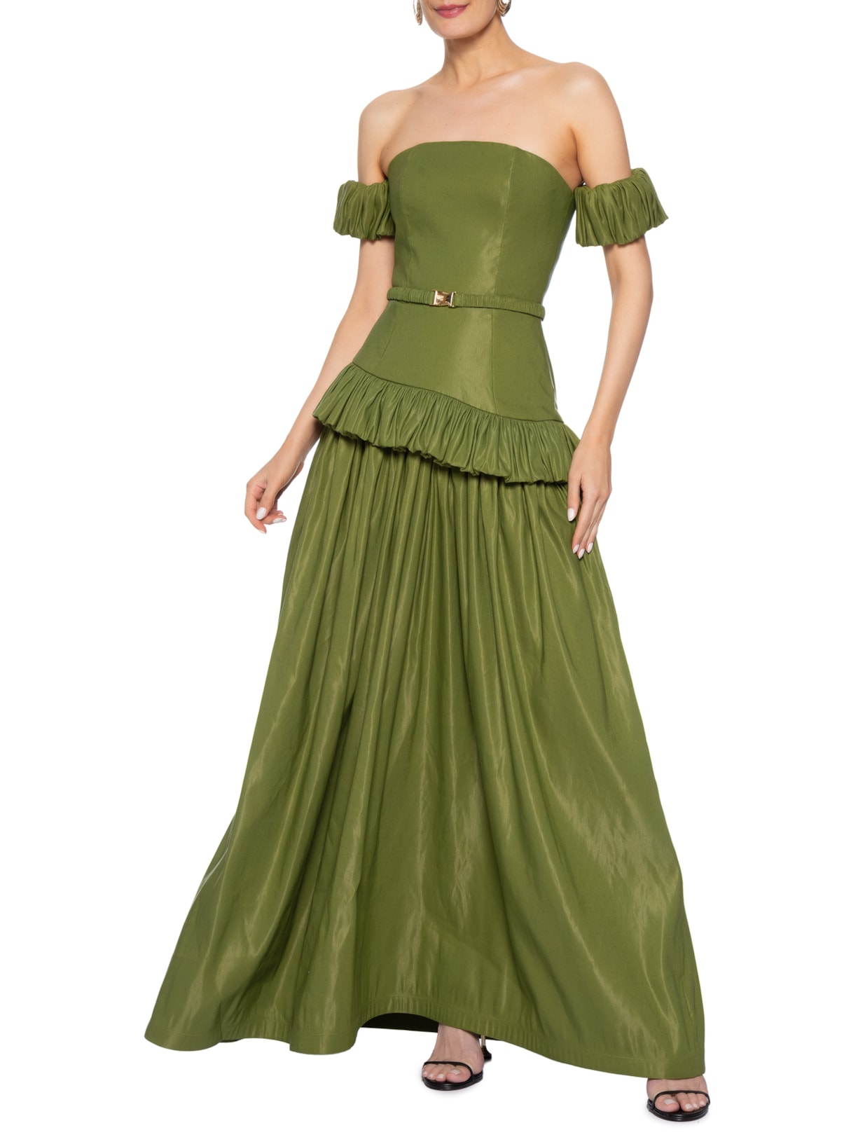 Vestido Sardi Verde Aluf