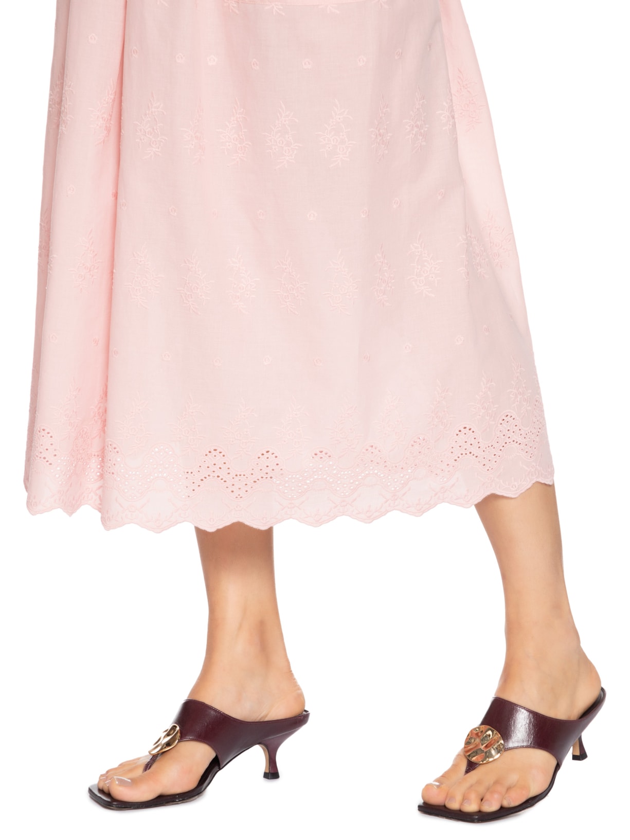 Vestido Sarja Kamuri Rosa Paula Raia