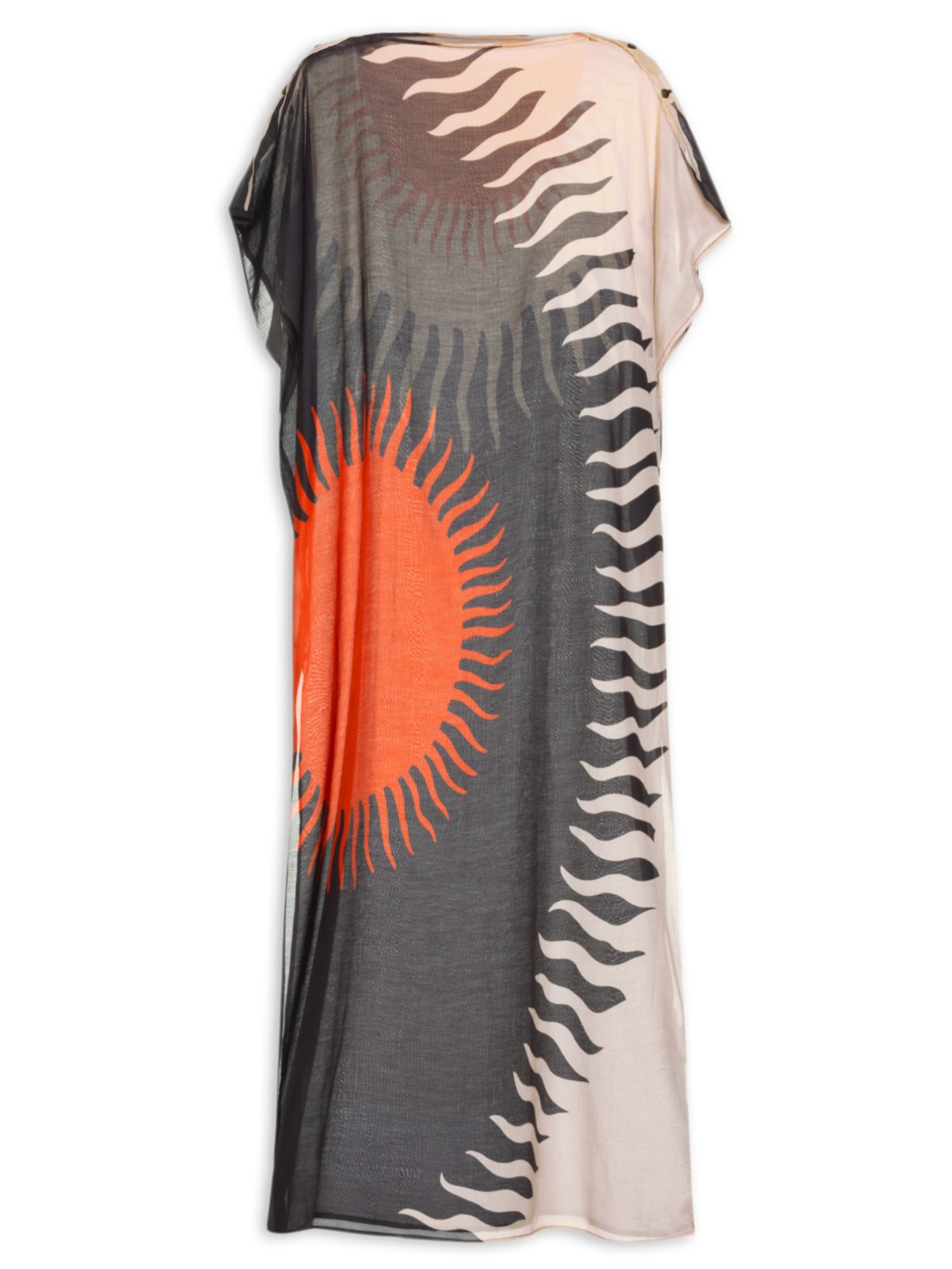 Vestido Scarf Sol Duo - Preto