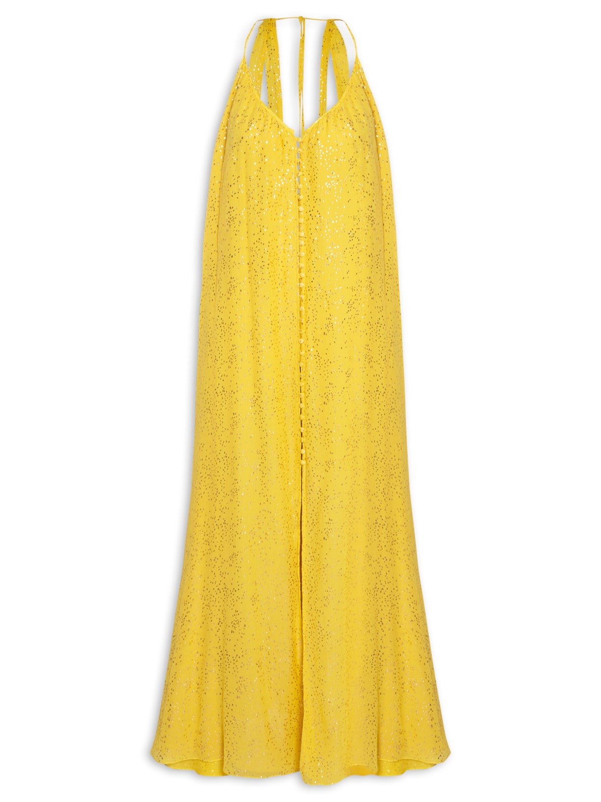 Vestido Shine - Amarelo