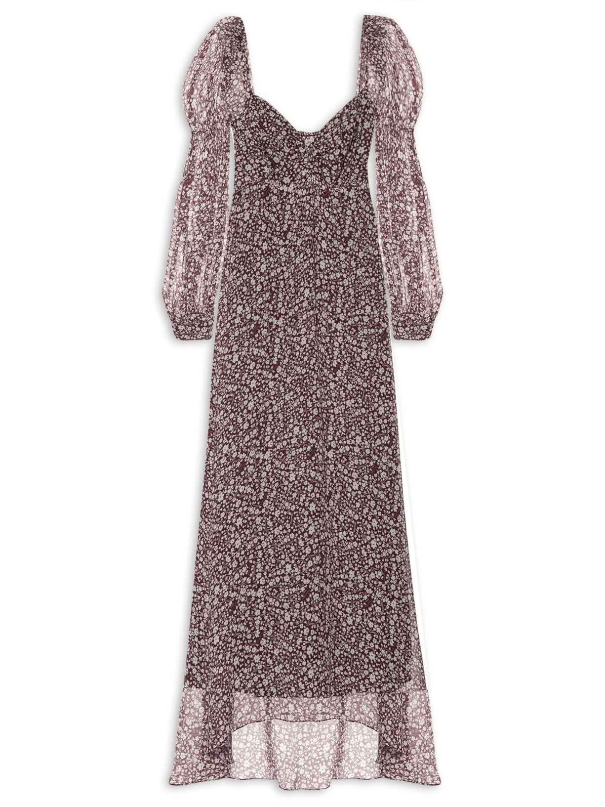 Vestido Shire - Vinho