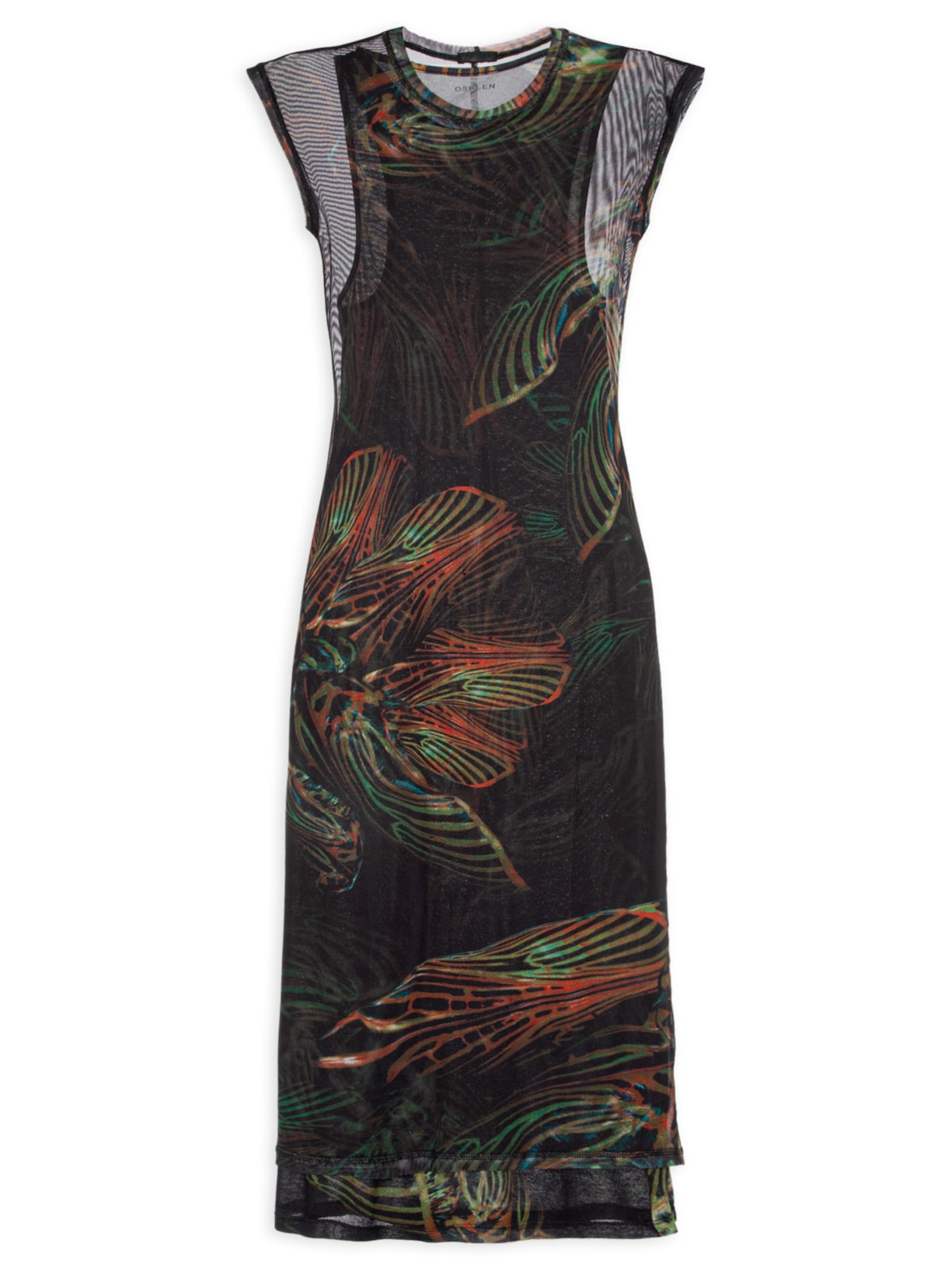 Vestido Sleeveless Tule Pupa - Preto