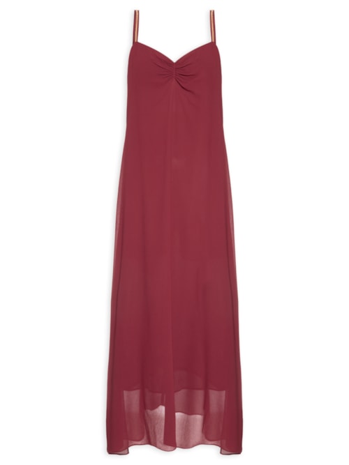 Vestido Slip Dress Wing - Vermelho