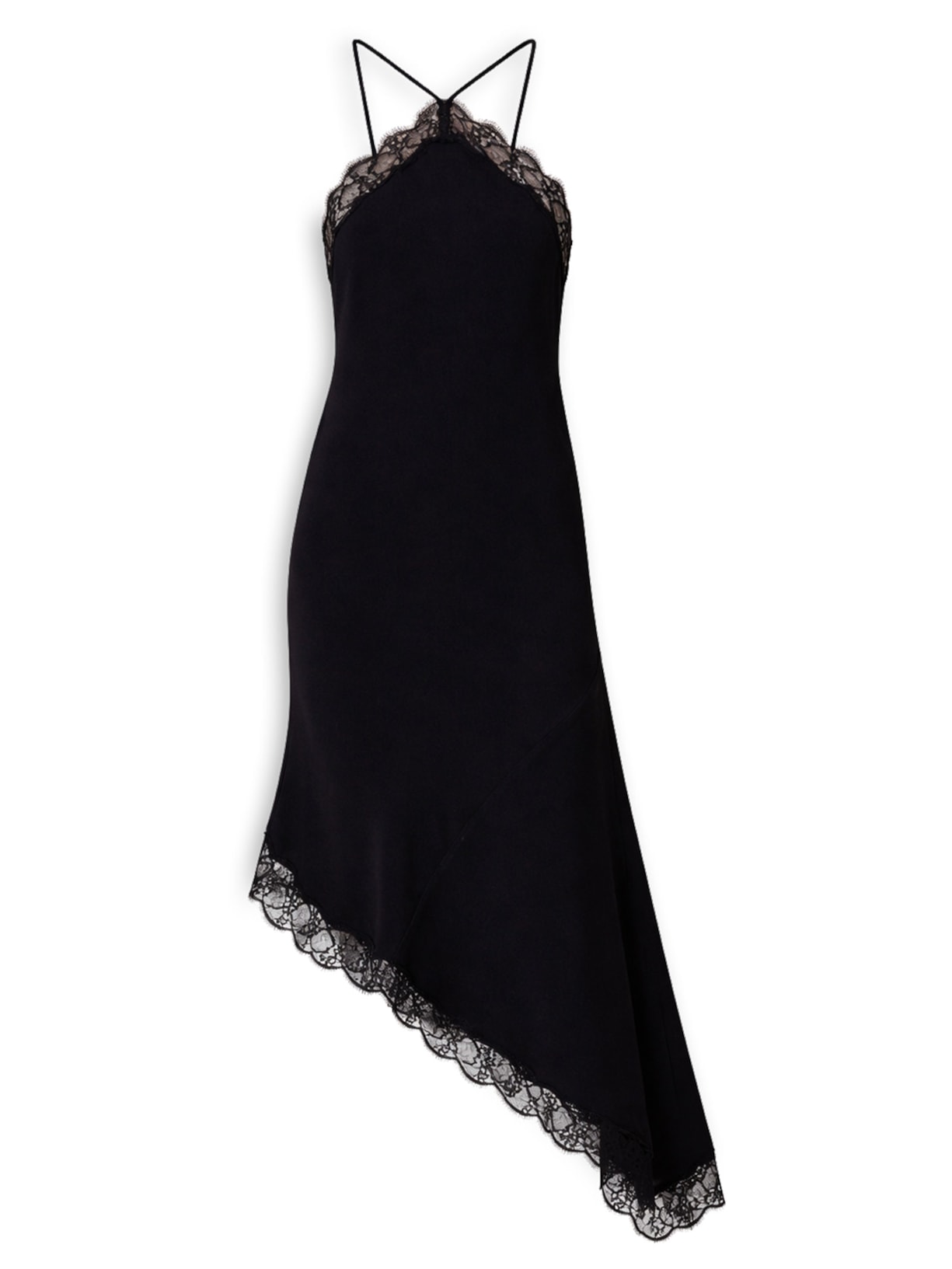 Vestido Sofia I26 Preto Mixed