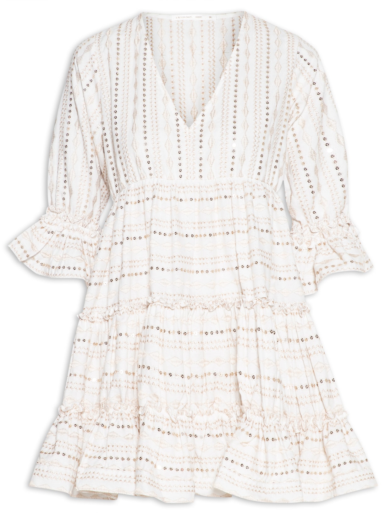 Vestido Sorrento Al Mare - Bege