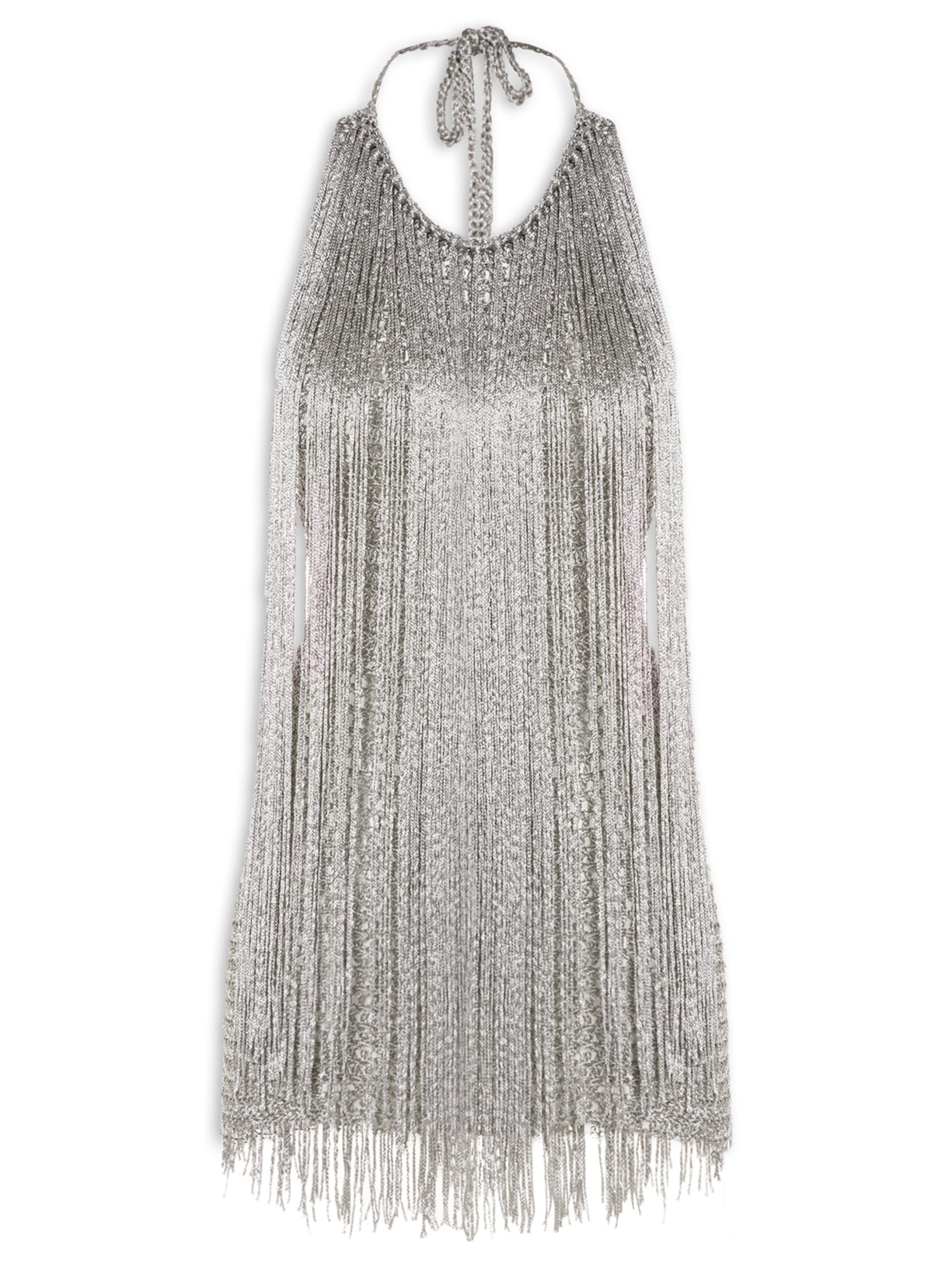 Vestido Space Age - Prata