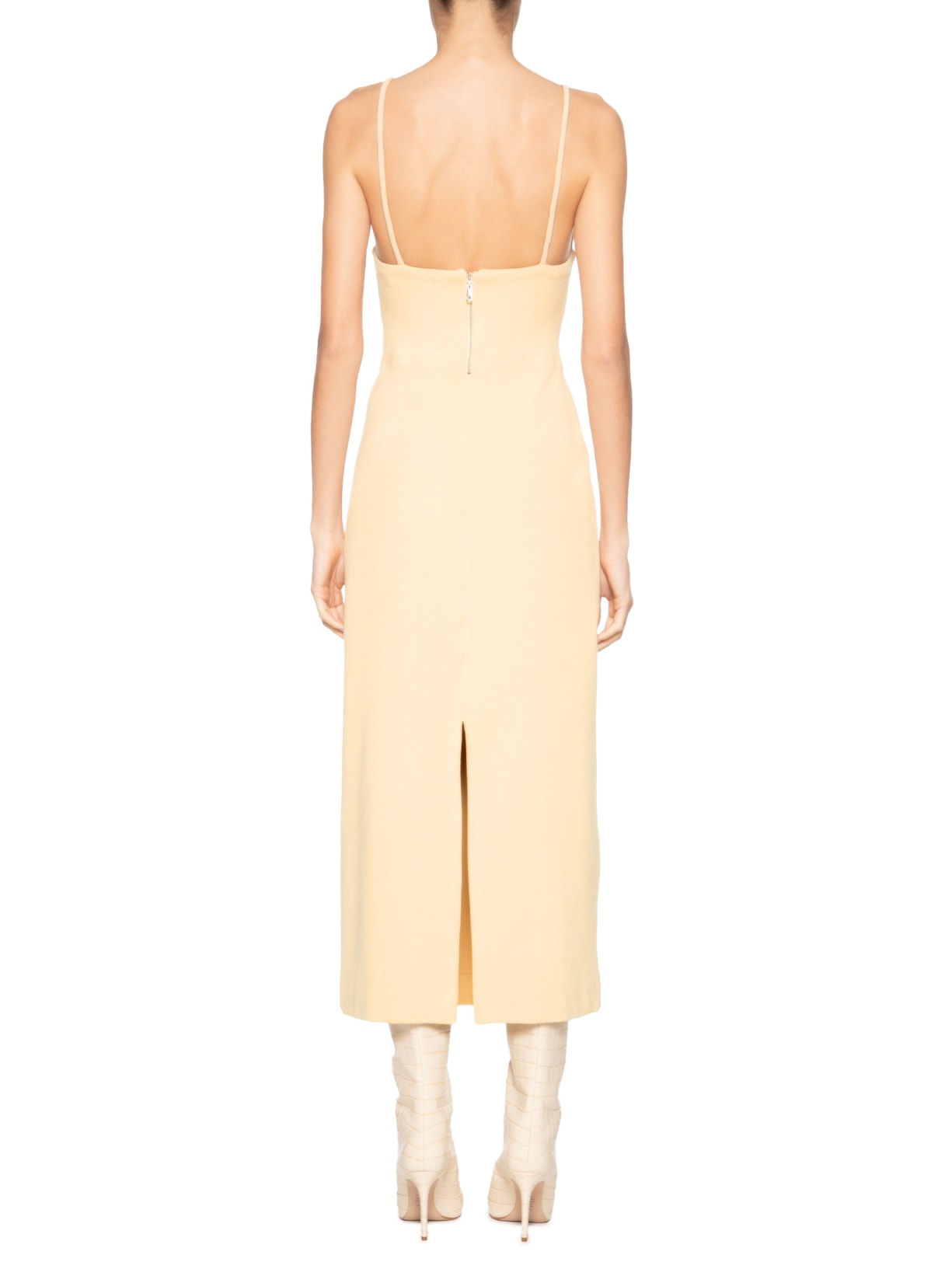 Vestido Sponge Detalhe Nós Clara Bege Animale