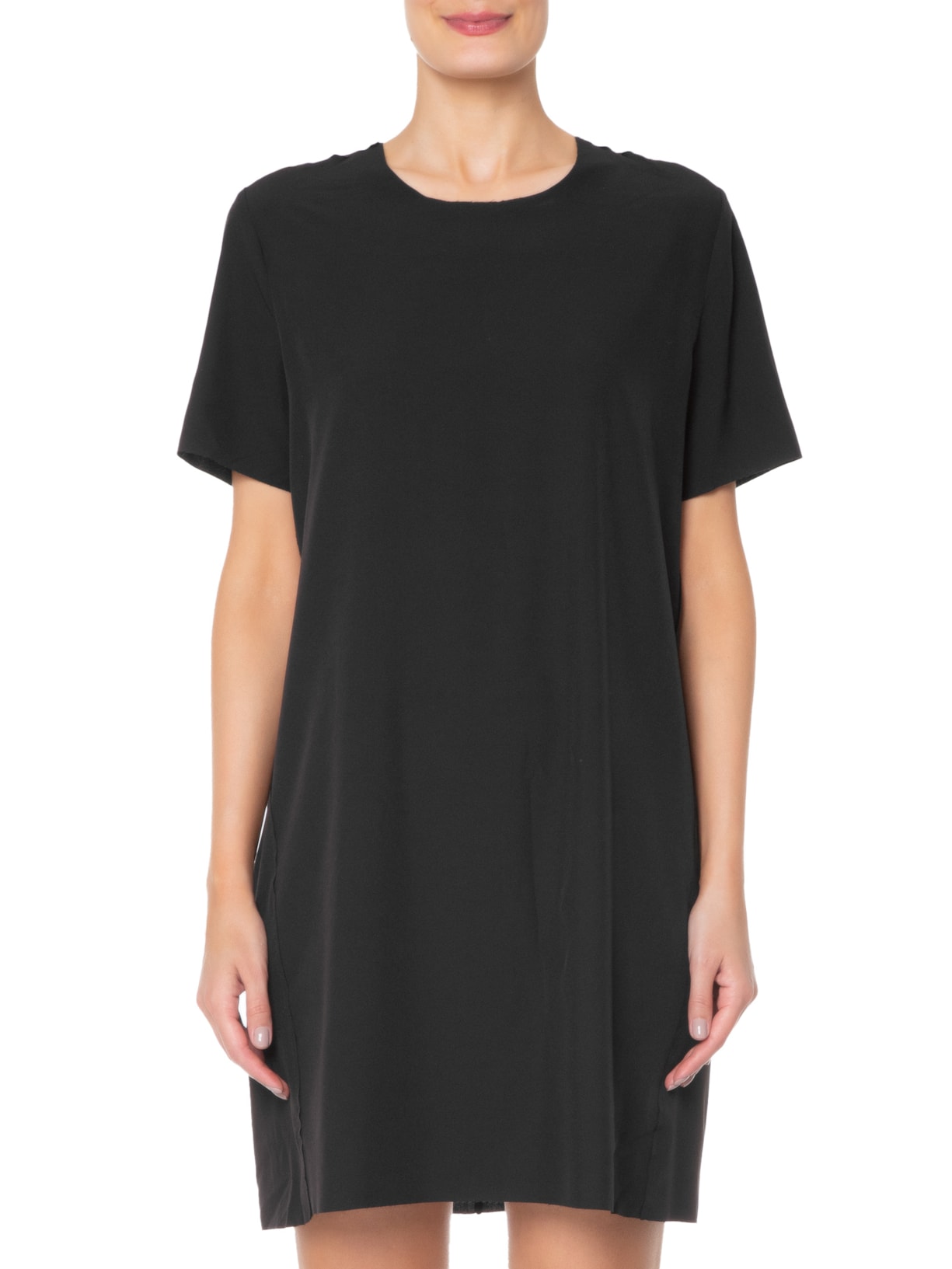 Vestido Supelight T-shirt Curto Preto Osklen