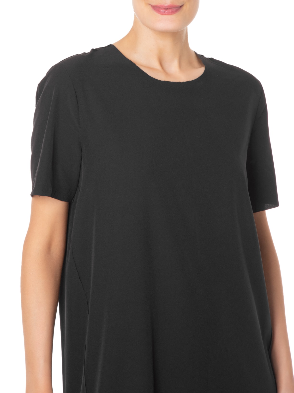 Vestido Supelight T-shirt Curto Preto Osklen