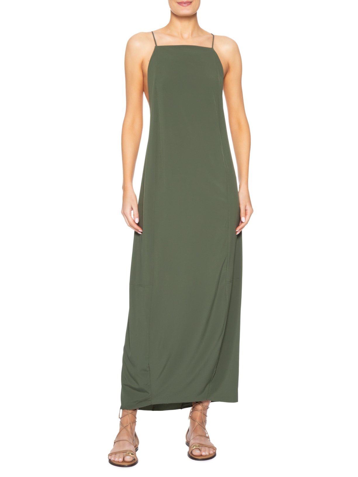 Vestido Superlight Baloon Verde Osklen