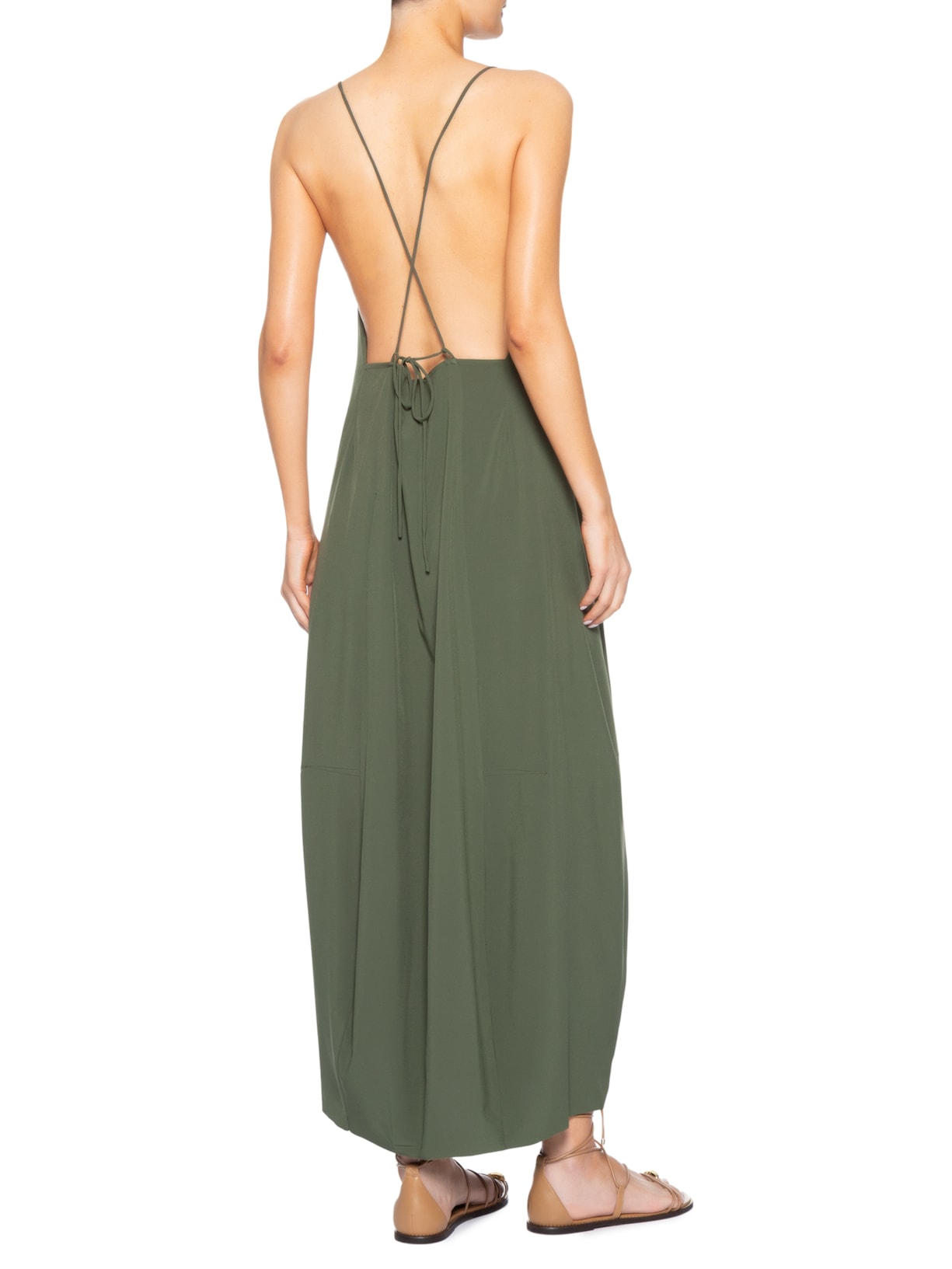 Vestido Superlight Baloon Verde Osklen