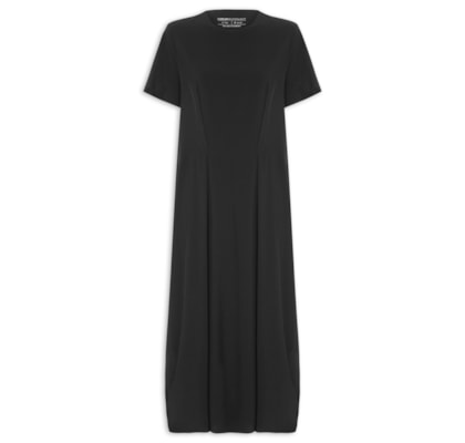 Vestido Superlight Longo Baloon Pence - Preto