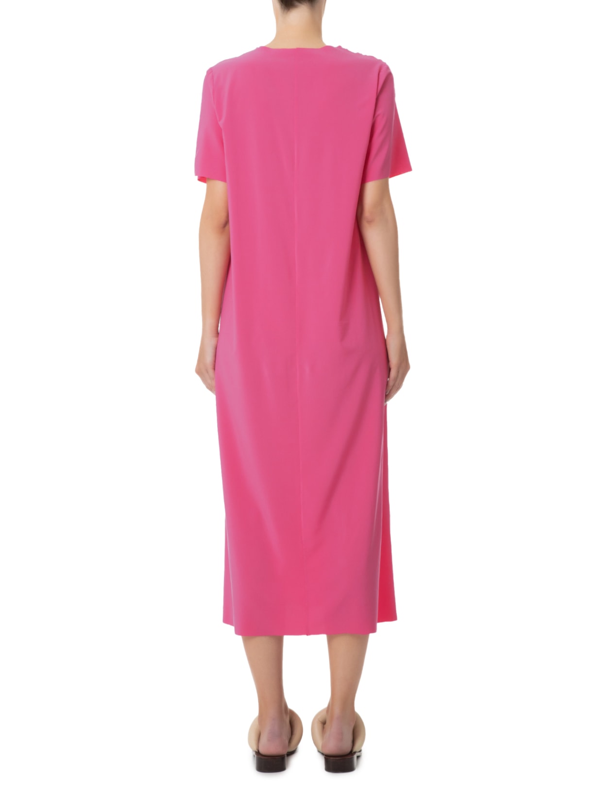 Vestido Superlight Midi Rosa Osklen