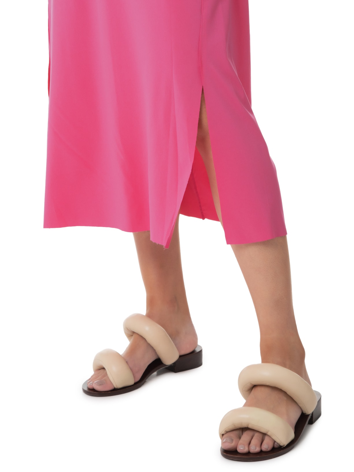 Vestido Superlight Midi Rosa Osklen