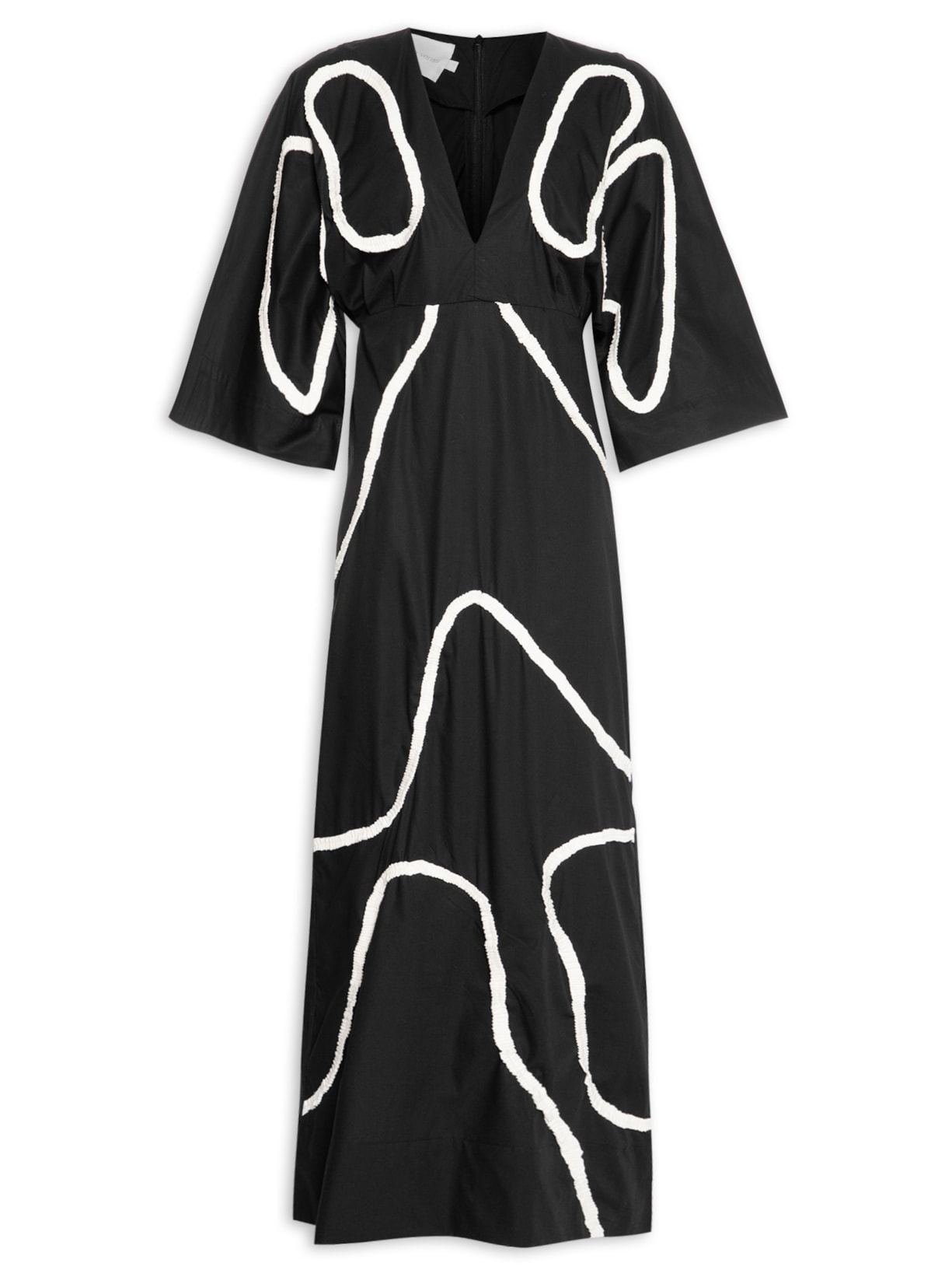 Vestido Surreal - Preto