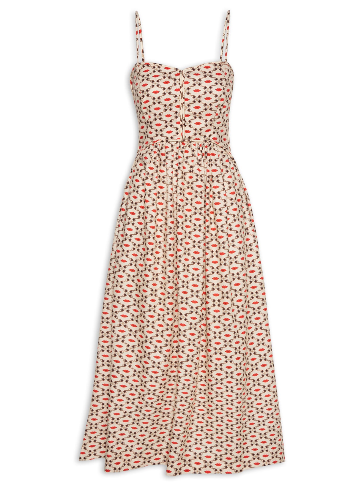 Vestido Surrealisme - Bege