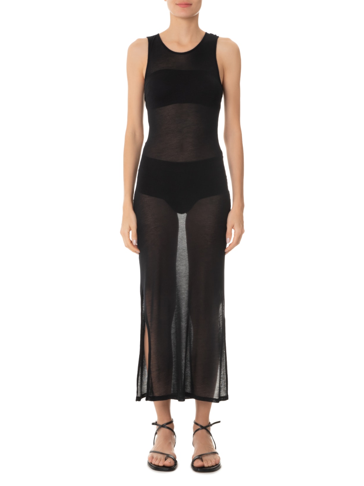 Vestido Suzanne Preto Carol Bassi