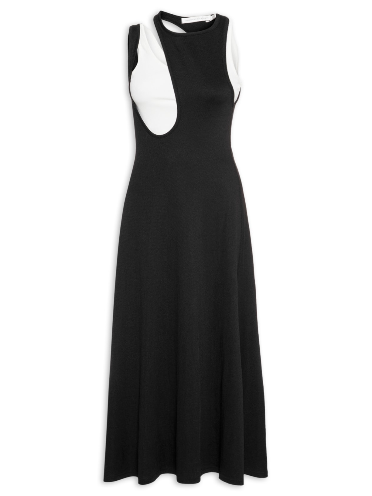 Vestido Swept Geminin Tank Dress - Preto