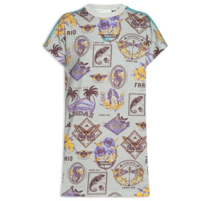 Vestido T Dress - Cinza